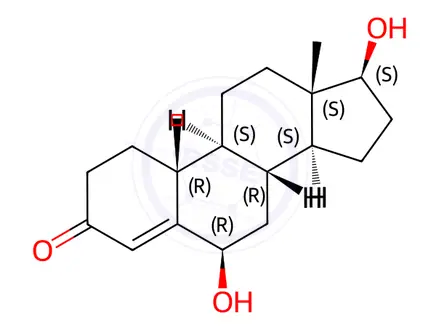 Chemical structure of Testosterone Impurity 11