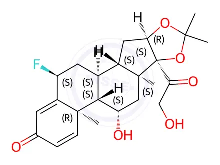 Chemical structure of Flunisolide