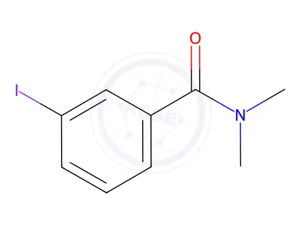 Chemical structure of 3-Iodo-N,N-dimethylbenzamide