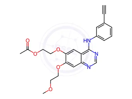 Chemical structure of Erlotinib Impurity 5