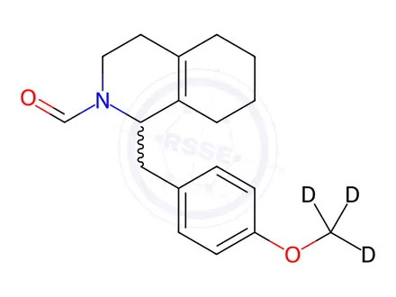 Chemical structure of N-Formyl Octabase-d3