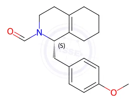 Chemical structure of Dextromethorphan Hydrobromide Impurity 8(N-Formyl Octabase)