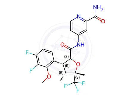 Chemical structure of Suzetrigine Enantiomer Impurity