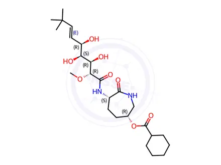 Chemical structure of LAF389