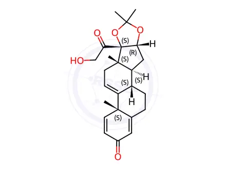 Chemical structure of Budesonide Impurity 62