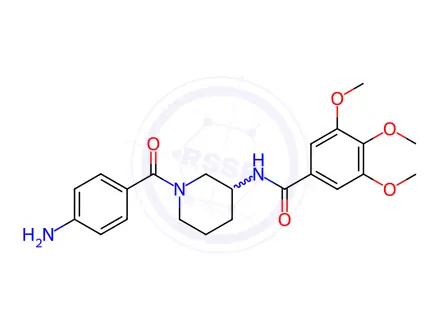 Chemical structure of Troxipide Impurity 1