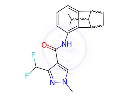 Chemical structure of Isopyrazam
