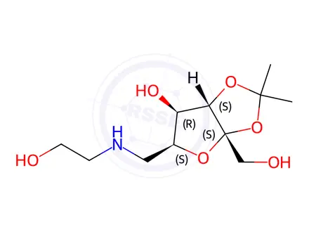 Chemical structure of Topiramate Impurity 17