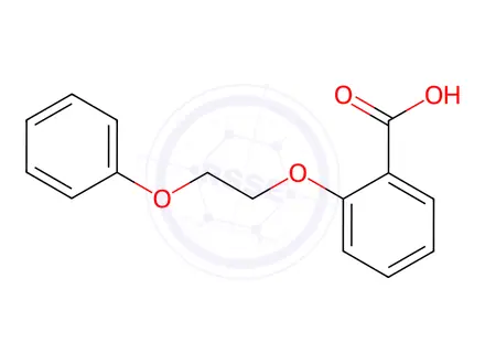 Chemical structure of 2-(2-Phenoxyethoxy)benzoic acid