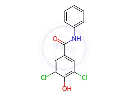 Chemical structure of Dotinurad Impurity 43