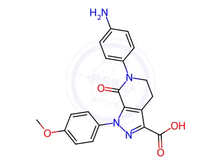 Chemical structure of Apixaban Impurity 106