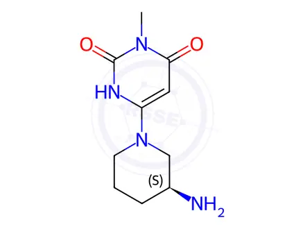 Chemical structure of Alogliptin Impurity 30