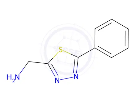 Chemical structure of (5-Phenyl-1,3,4-thiadiazol-2-yl)methanamine