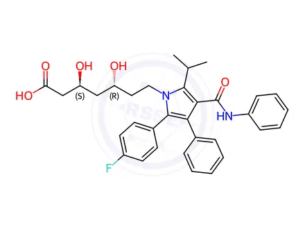Chemical structure of Atorvastatin Calcium Impurity 14