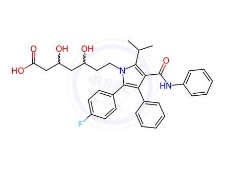 Chemical structure of Atorvastatin Calcium Impurity 206