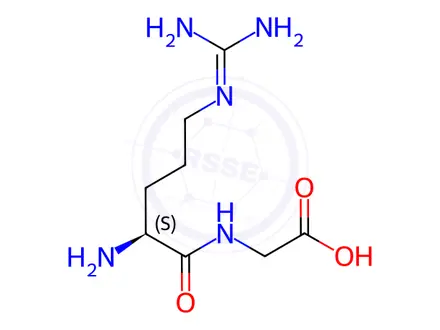 Chemical structure of Arginine Impurity 58