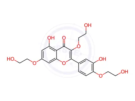 Chemical structure of Troxerutin Impurity 12