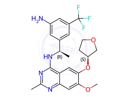 Chemical structure of BI-3406