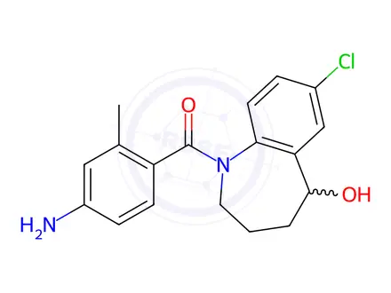 Chemical structure of Tolvaptan Impurity 14
