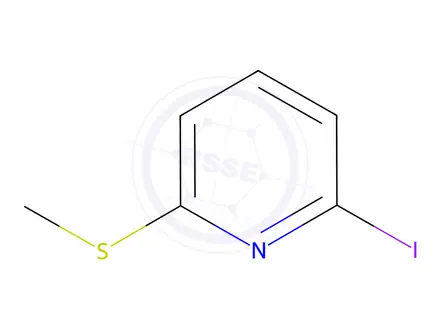 Chemical structure of 2-Iodo-6-(methylthio)pyridine