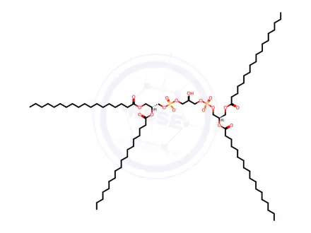 Chemical structure of 18:0 Cardiolipin