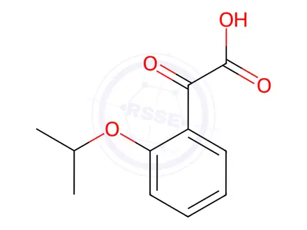 Chemical structure of 2-(2-isopropoxyphenyl)-2-oxoacetic acid
