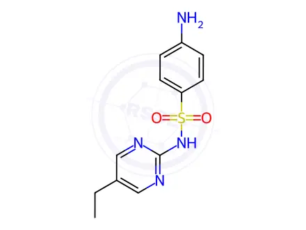 Chemical structure of Sulfadiazine Impurity 12