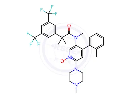 Chemical structure of Netupitant Impurity 18