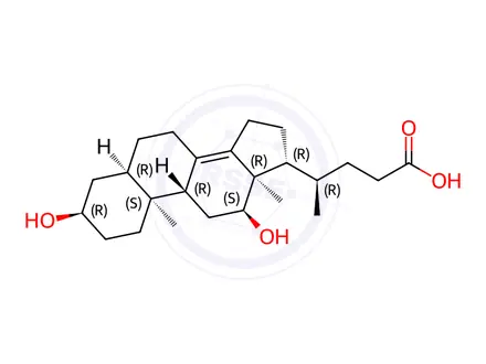 Chemical structure of Allocholic Acid Impurity 28