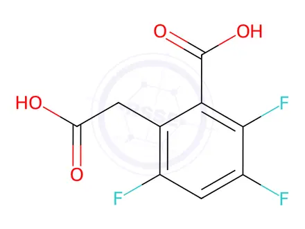 Chemical structure of Sitagliptin Phosphate Impurity 223