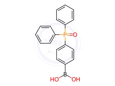 Chemical structure of (4-(Diphenylphosphoryl)phenyl)boronic acid