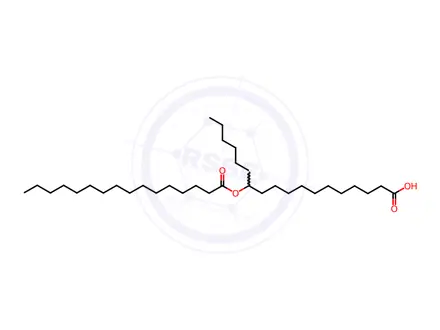 Chemical structure of 12-PAHSA