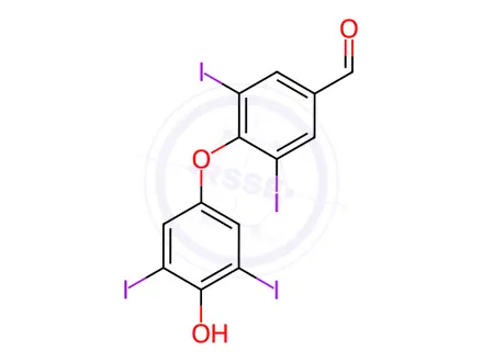 Chemical structure of Levothyroxine EP Impurity I