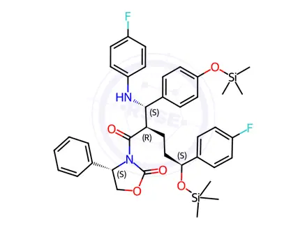 Chemical structure of Ezetimibe Impurity 61