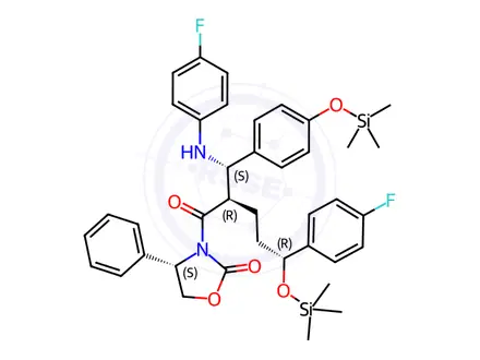 Chemical structure of Ezetimibe Impurity 36