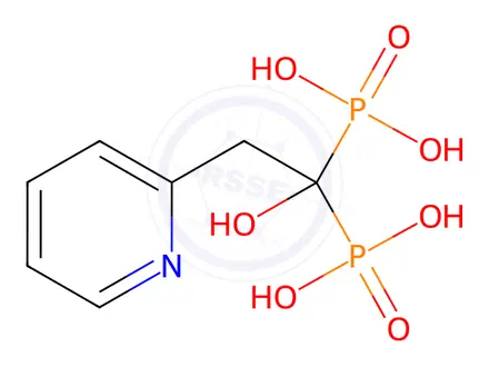 Chemical structure of Risedronate Sodium-Impurity B (Monohydrate Salt)