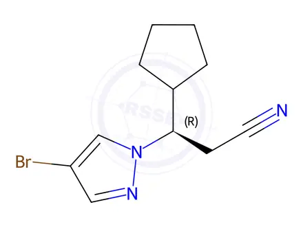 Chemical structure of Ruxolitinib Phosphate Impurity 13