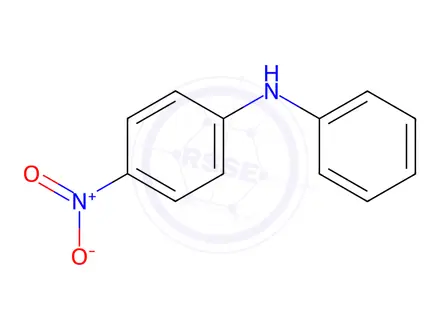 Chemical structure of 4-Nitrodiphenylamine