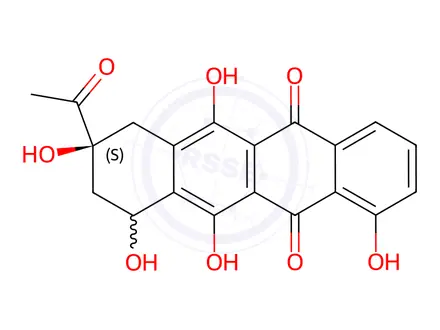 Chemical structure of Idarubicin Impurity 4