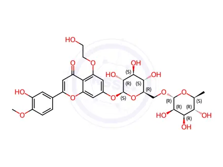Chemical structure of Diosmin Impurity 14