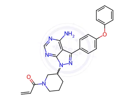 Chemical structure of Ibrutinib Impurity 50