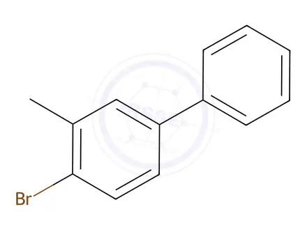 Chemical structure of 4-Bromo-3-Methyl-1,1'-Biphenyl