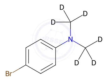 Chemical structure of 4-BROMO-N,N-DI(METHYL-D3)ANILINE