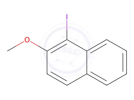 Chemical structure of 1-Iodo-2-methoxynaphthalene