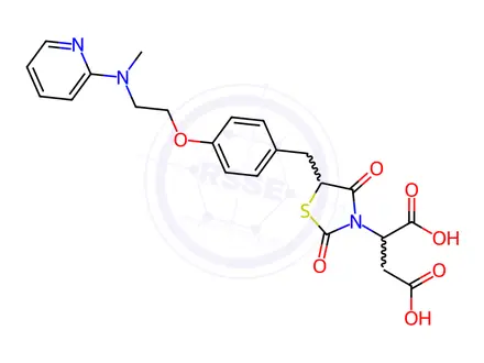 Chemical structure of Rosiglitazone Impurity 9