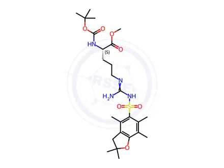 Chemical structure of Arginine Impurity 62