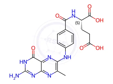 Chemical structure of Folic Acid EP Impurity G