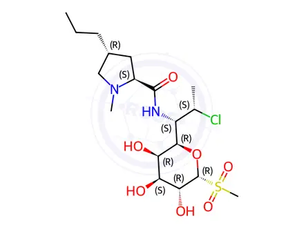 Chemical structure of Clindamycin Hydrochloride Impurity 31
