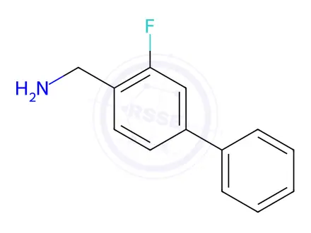 Chemical structure of (3-Fluoro[1,1-biphenyl]-4-yl)methanamine