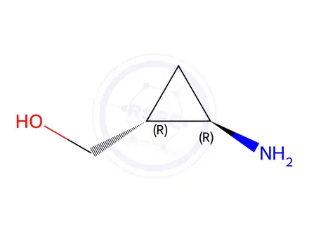 Chemical structure of (trans-2-Aminocyclopropyl)methanol